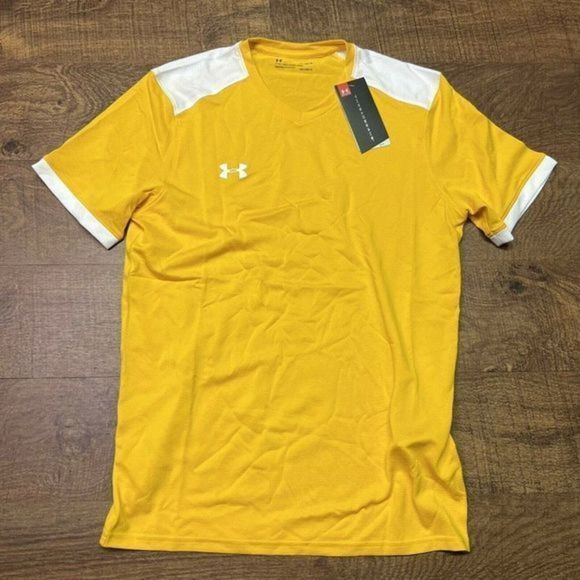 New NWT Mens Under Armour Threadborne Fitted Short Sleeve Wicking T-Shirt Medium - Picture 1 of 3